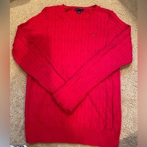 Tommy Hilfiger Cable-knit Crewneck Sweater